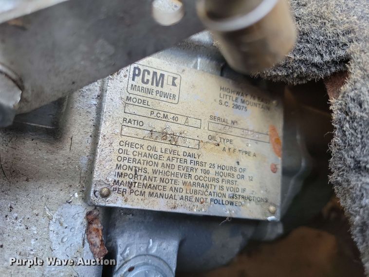 image for item DX6983 1989 Correct Craft Martinique boat