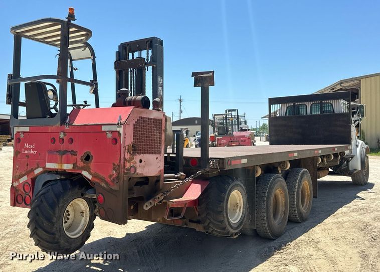 image for item DY0002 2002 Sterling LT9500 flatbed truck