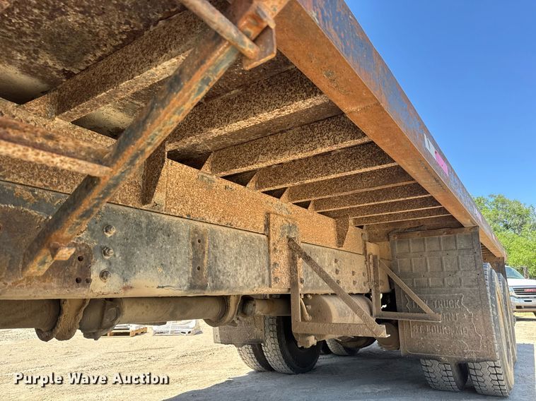 image for item DY0002 2002 Sterling LT9500 flatbed truck