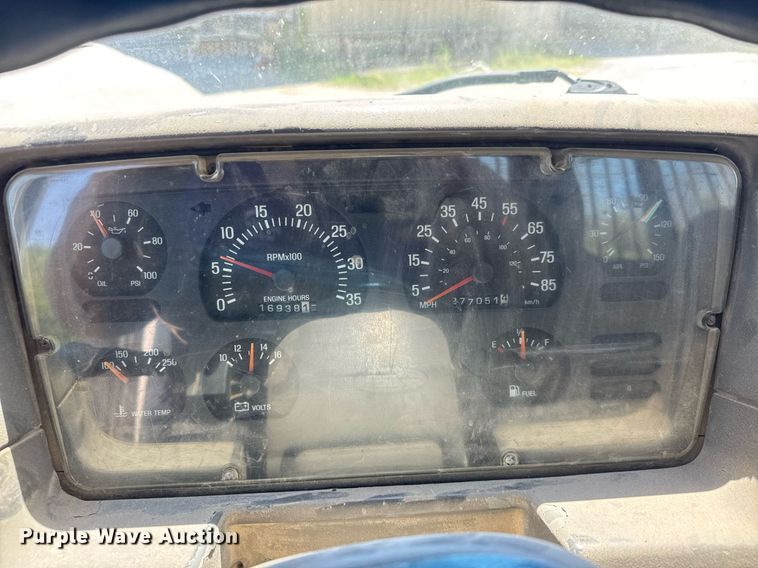 image for item DY0002 2002 Sterling LT9500 flatbed truck