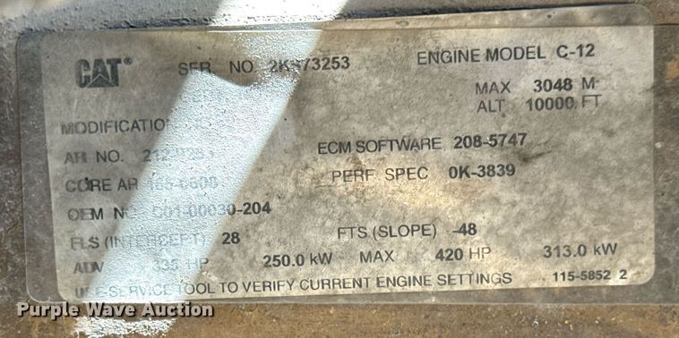 image for item DY0002 2002 Sterling LT9500 flatbed truck