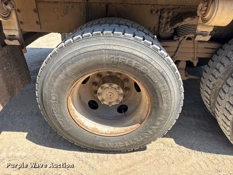 image for item DY0002 2002 Sterling LT9500 flatbed truck