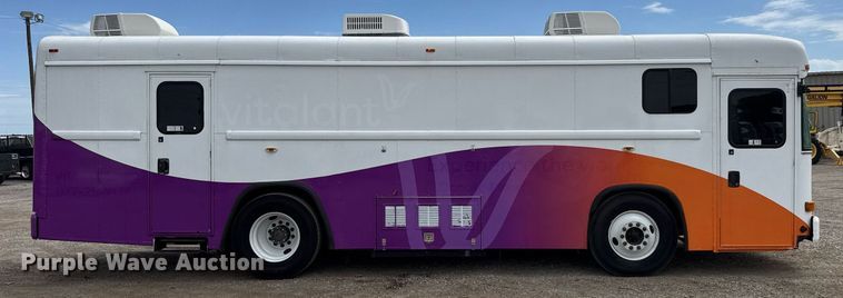 image for item DY0019 2007 Blue Bird Shell Commercial Series blood donation bus 