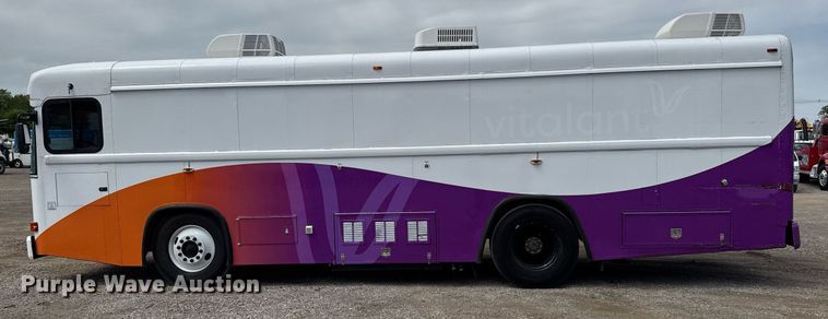 image for item DY0019 2007 Blue Bird Shell Commercial Series blood donation bus 