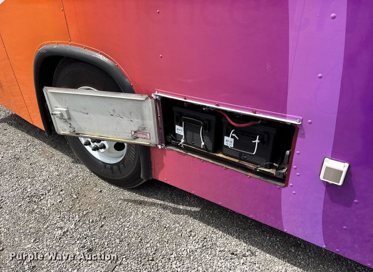 image for item DY0019 2007 Blue Bird Shell Commercial Series blood donation bus 