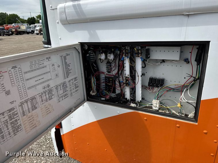 image for item DY0019 2007 Blue Bird Shell Commercial Series blood donation bus 