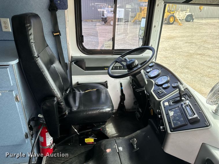 image for item DY0019 2007 Blue Bird Shell Commercial Series blood donation bus 