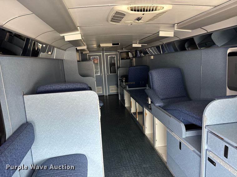 image for item DY0019 2007 Blue Bird Shell Commercial Series blood donation bus 