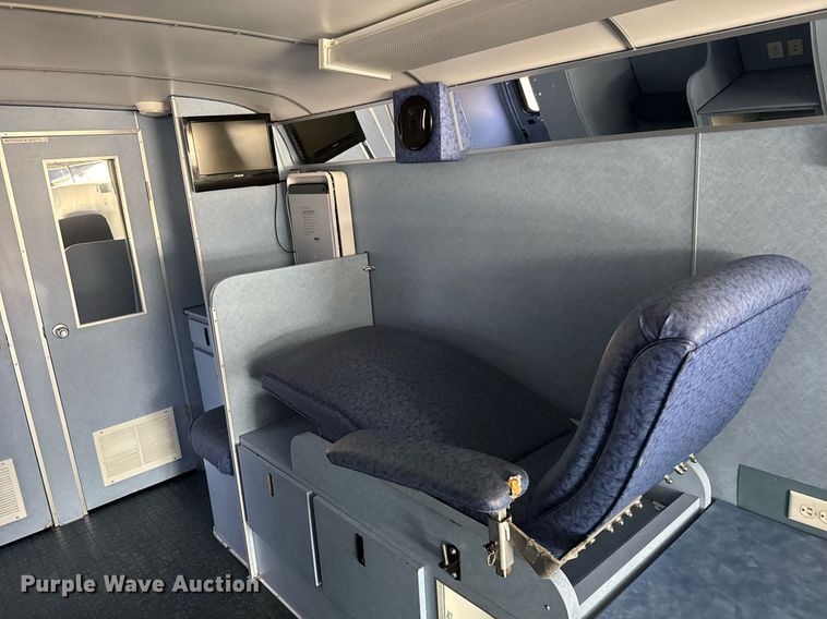 image for item DY0019 2007 Blue Bird Shell Commercial Series blood donation bus 