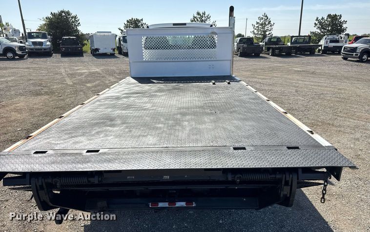 image for item DY0024 2012 Ford F650 Super Duty flatbed truck