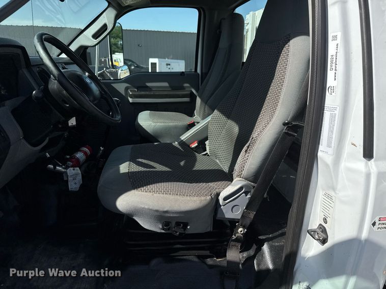 image for item DY0024 2012 Ford F650 Super Duty flatbed truck