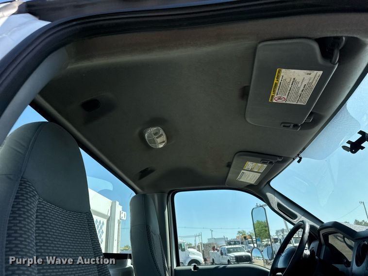 image for item DY0024 2012 Ford F650 Super Duty flatbed truck