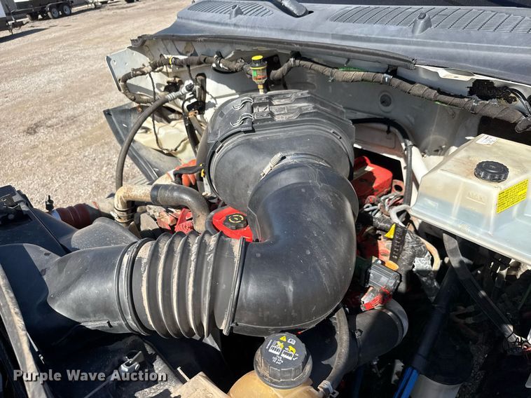 image for item DY0024 2012 Ford F650 Super Duty flatbed truck