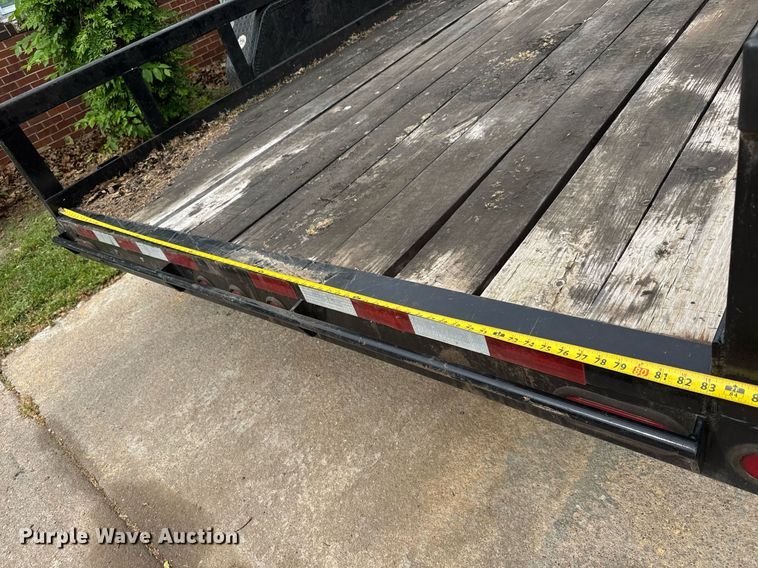 image for item DY0037 2020 Big Tex 14PI-16BK utility trailer