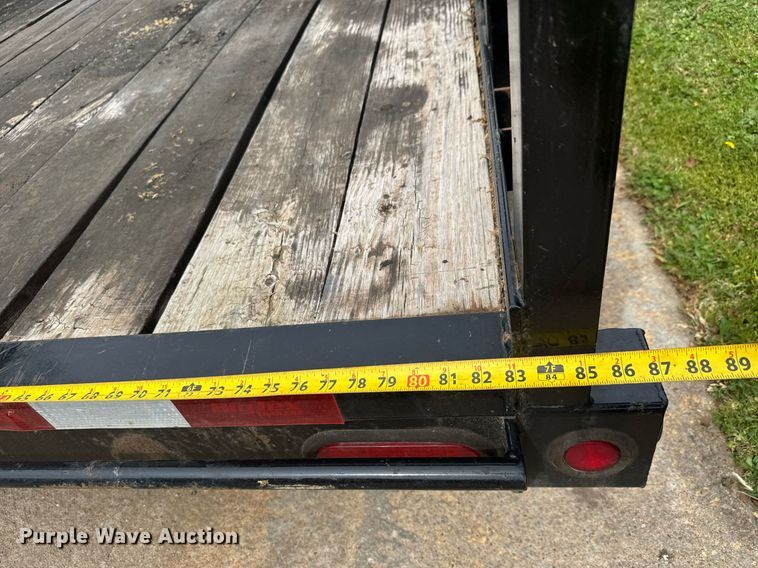 image for item DY0037 2020 Big Tex 14PI-16BK utility trailer