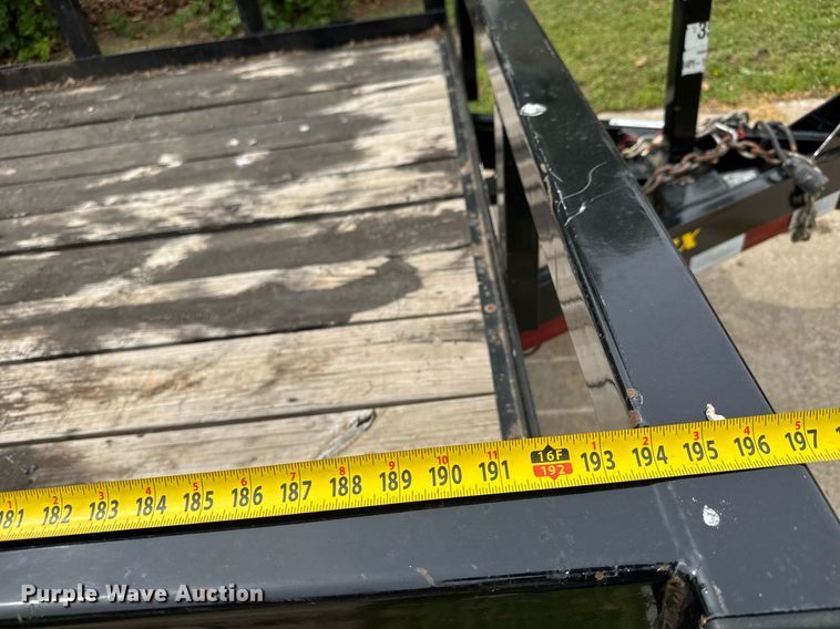 image for item DY0037 2020 Big Tex 14PI-16BK utility trailer