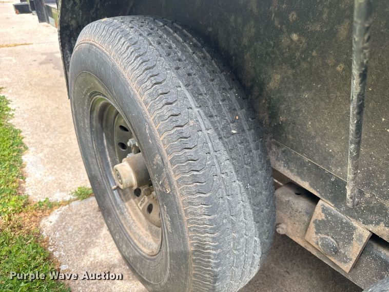 image for item DY0037 2020 Big Tex 14PI-16BK utility trailer