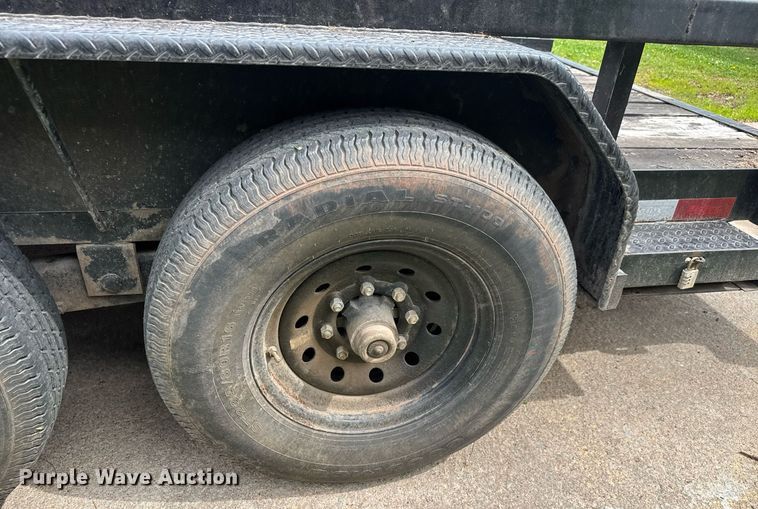 image for item DY0037 2020 Big Tex 14PI-16BK utility trailer