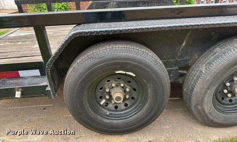 image for item DY0037 2020 Big Tex 14PI-16BK utility trailer
