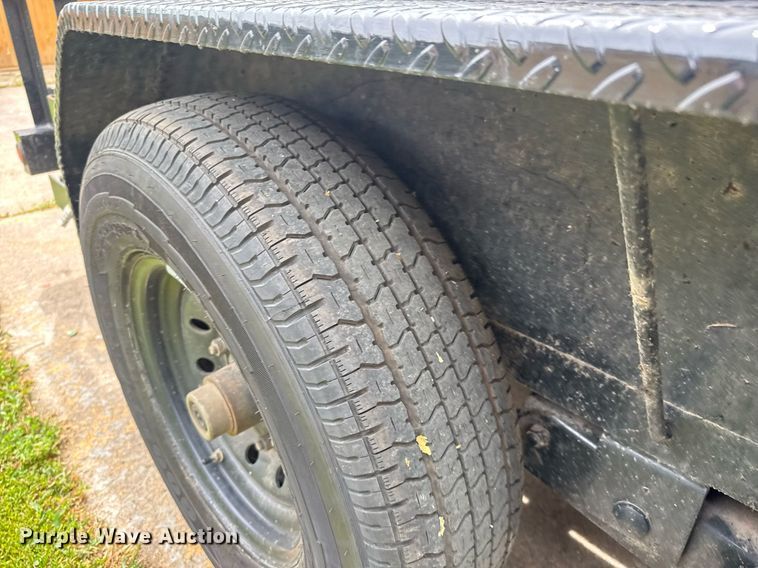 image for item DY0037 2020 Big Tex 14PI-16BK utility trailer