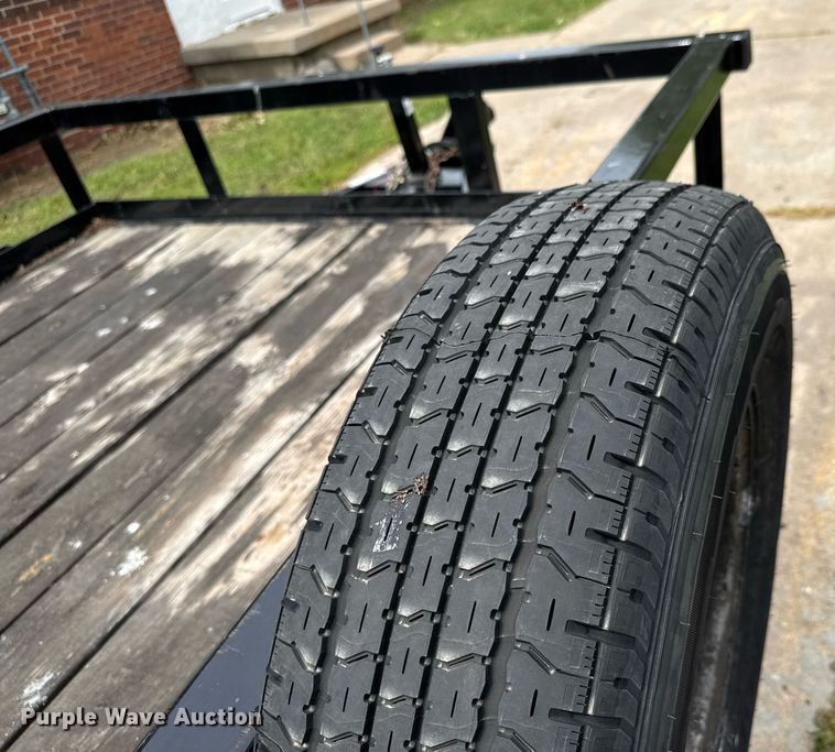 image for item DY0037 2020 Big Tex 14PI-16BK utility trailer