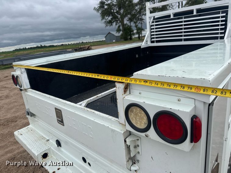 image for item DY0074 2017 Ford F250 Super Duty XL Crew Cab utility bed pickup truck