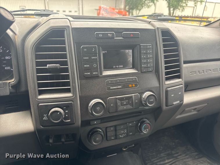 image for item DY0074 2017 Ford F250 Super Duty XL Crew Cab utility bed pickup truck