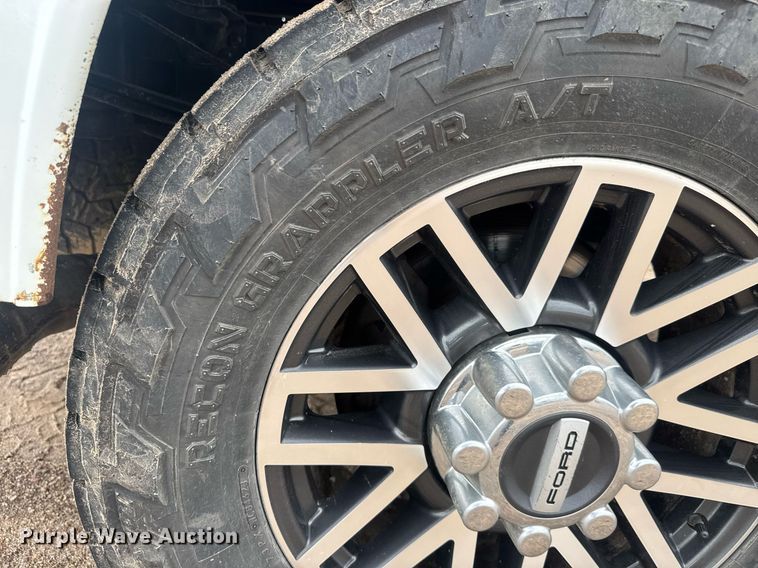 image for item DY0074 2017 Ford F250 Super Duty XL Crew Cab utility bed pickup truck