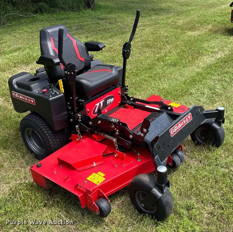image for item DY0143 Gravely ZT 60HD ZTR lawn mower