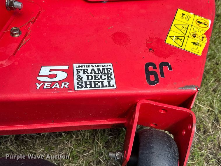 image for item DY0143 Gravely ZT 60HD ZTR lawn mower