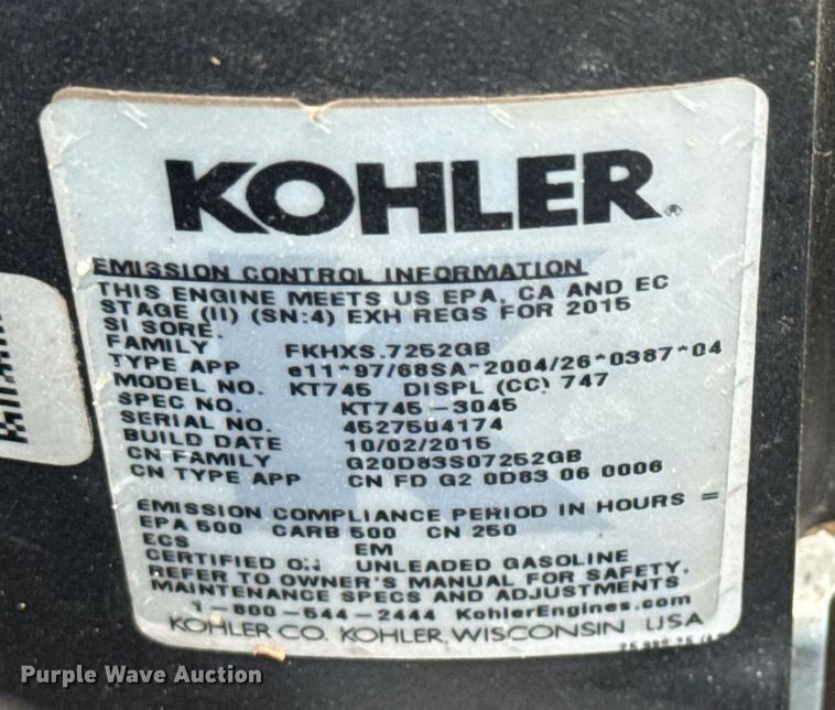 image for item DY0143 Gravely ZT 60HD ZTR lawn mower