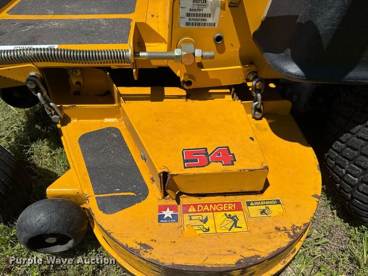 image for item DY0145 2007 Hustler Fastrak ZTR lawn mower