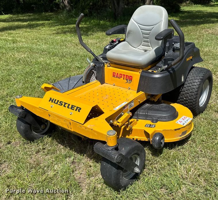 image for item DY0148 2014 Hustler Raptor SD ZTR lawn mower