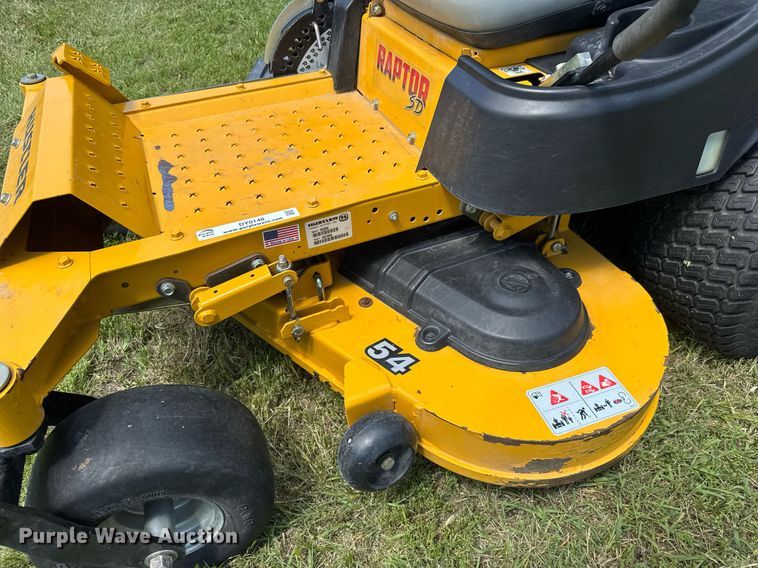 image for item DY0148 2014 Hustler Raptor SD ZTR lawn mower