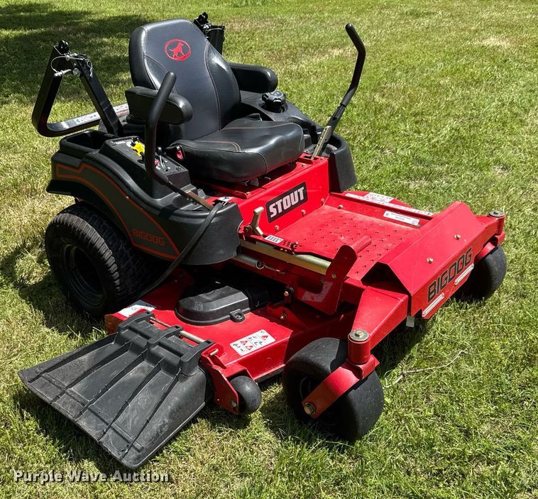 image for item DY0149 2016 Big Dog Stout ZTR lawn mower