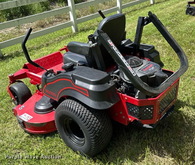 image for item DY0149 2016 Big Dog Stout ZTR lawn mower