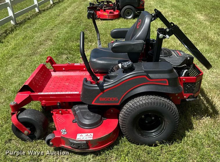 image for item DY0149 2016 Big Dog Stout ZTR lawn mower