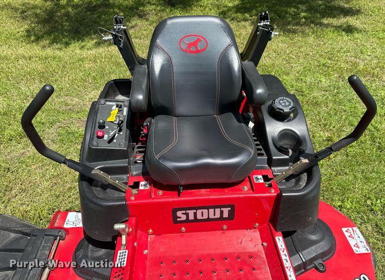 image for item DY0149 2016 Big Dog Stout ZTR lawn mower