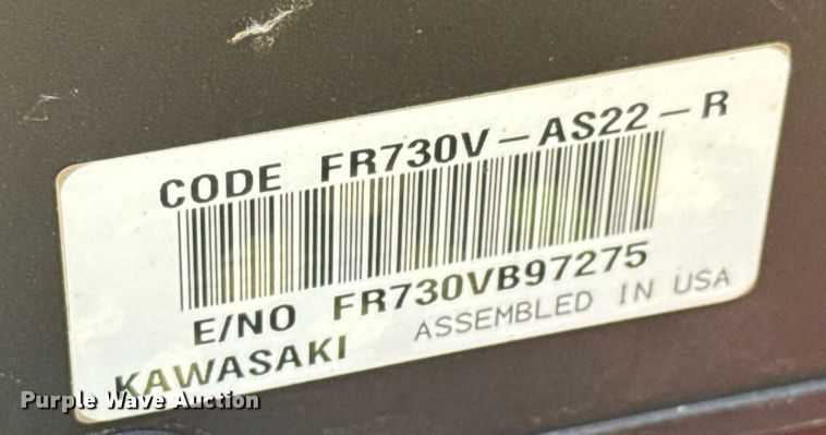 image for item DY0149 2016 Big Dog Stout ZTR lawn mower