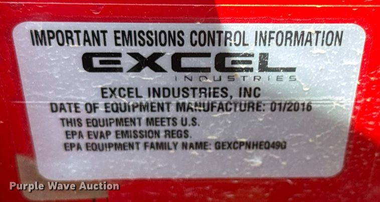 image for item DY0149 2016 Big Dog Stout ZTR lawn mower