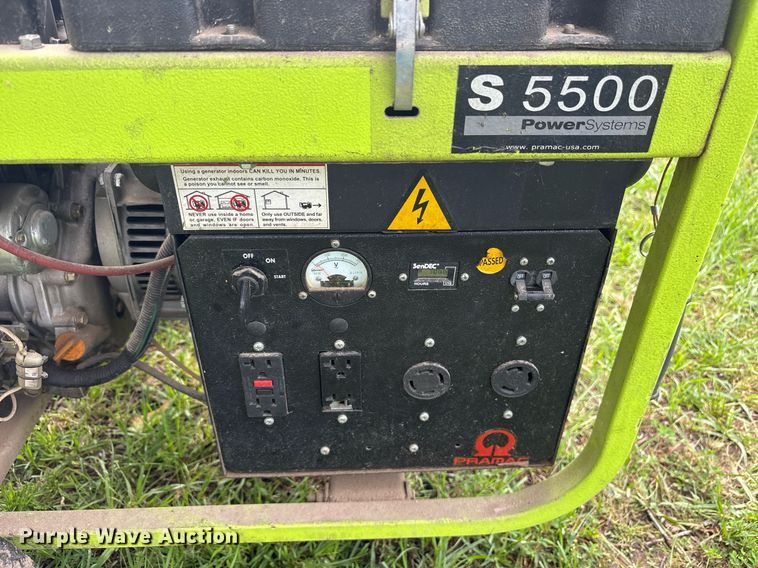 image for item DY0515 2007 Pramac S5500MYEDI generator