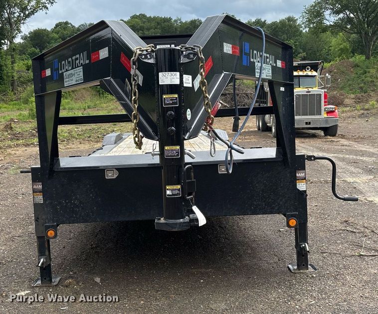 image for item DY0519 2024 Load Trail TRA/REM Gooseneck Carhauler equipment trailer