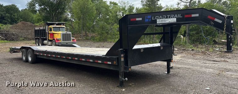 image for item DY0519 2024 Load Trail TRA/REM Gooseneck Carhauler equipment trailer