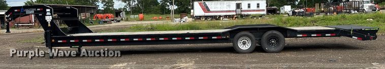 image for item DY0519 2024 Load Trail TRA/REM Gooseneck Carhauler equipment trailer