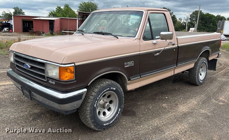 image for item DY0525 1989 Ford F150 pickup truck