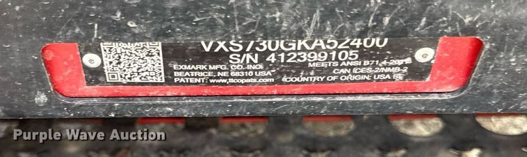 image for item DZ4098 (3) Exmark ZTR lawn mowers