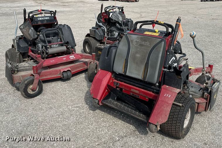 image for item DZ4102 (3) Exmark ZTR lawn mowers