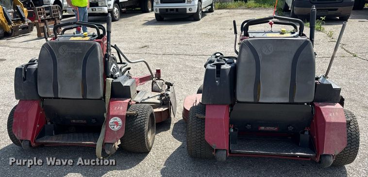 image for item DZ4103 (2) Exmark ZTR lawn mowers