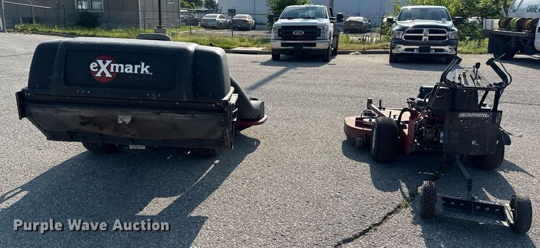 image for item DZ4106 (2) Exmark ZTR lawn mowers