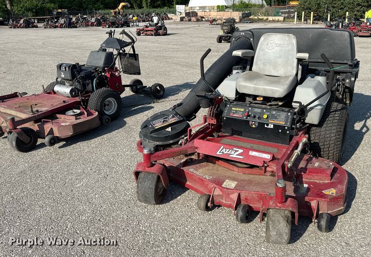 image for item DZ4106 (2) Exmark ZTR lawn mowers